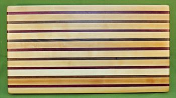 Board #957 Exotic Hardwood Edge Grain Cutting Board 22 1/4" x 12 1/4" x 1 1/2" - $84.99